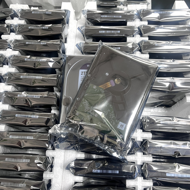 Security Monitoring Internal Hard Disk Purple SATA3 for PC Drive 3.5" 2TB