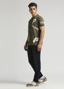 Camiseta de manga corta de gran tamaño para hombre, camiseta informal de manga corta con logotipo para hombre de alta calidad, fabricantes 280 300 Gsm - Product Image 5