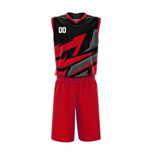 New Latest OEM Custom Breathable Plus <b>Size</b> Reversible <b>Basketball</b> Jersey Uniform with Custom Team Name Number Logo-High Quality - Product Image 5