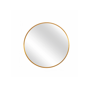 Espejo de pared de metal contemporáneo con acabado dorado para decoración espejo de Hogar Moderno elegante sala de estar de lujo acento de pared interior - Product Image 3