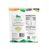 Ananas lyophilisé Tropickout - 100% fruits, sans sucre ajouté, végétalien, sans gluten, collation à base de plantes du Brésil