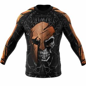 Academy Long Sleeve Rashguard Cómodo y duradero BJJ Rash Guard Flexible Rash Guard para Grappling - Product Image 3