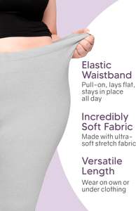 Femmes et grande taille Oh So Soft Knee & Full Length Leggings avec imprimés Tailles adultes S-7X 95% Polyester, tissu Spandex 5% - Product Image 2