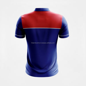 Precio al por mayor camiseta de los hombres baratos logotipo personalizado superventas de secado rápido hombres camiseta polos, polos de los hombres - Product Image 4