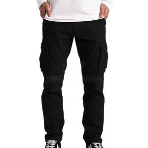 Nouveauté Pantalons cargo légers et décontractés pour hommes Pantalons cargo Offre Spéciale pour hommes Pantalons cargo délavés - Product Image 1