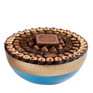 Bol de service à chocolat de forme ronde bol de service à chocolat au design simple et élégant au prix le plus bas pour les fournisseurs en gros - Product Image 1