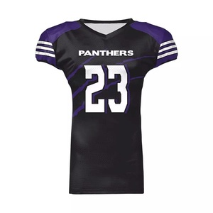 Personnalisé Vintage Respirant Séchage Rapide Polyester Mesh Jersey Imprimé Logo De L'équipe Sportswear Adulte Unisexe Chemises De Football Américain - Product Image 4