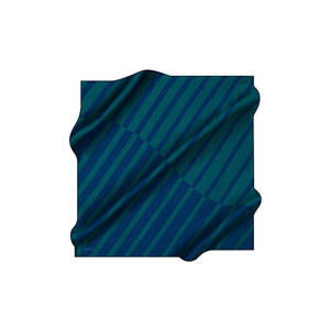 ผ้าพันคอไหมเครปซาตินพิมพ์ลายดิจิทัล ขนาด 90x90 ซม. - Product Image 1