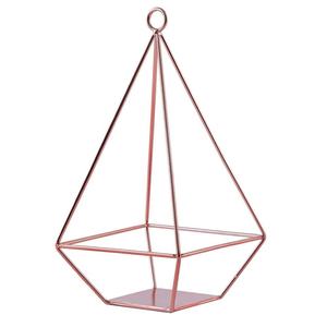 Support de bougie conique doré attrayant Top tendance Designer cadre en fil de fer support d'éclairage élégant matériau en métal - Product Image 6