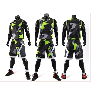 ชุดเสื้อบาสเก็ตบอลแบบใส่กลับด้านได้กำหนดได้เองเครื่องแบบพิมพ์ซับลิเมชันผ้าตาข่ายระบายอากาศได้อย่างรวดเร็วแห้งเร็วสำหรับวัยรุ่นและผู้ใหญ่ - Product Image 5