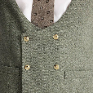 Gilets pour hommes de haute qualité, classiques, formels, assortis aux costumes, vêtements sans manches pour événements professionnels, vente en gros, fabricant - Product Image 5