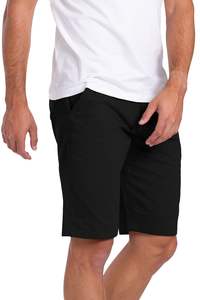 Pantalones cortos para correr transpirables de Material de algodón con patrón sólido a la moda para hombre, cintura informal de secado rápido para exteriores, ajuste cómodo - Product Image 5