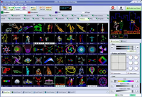 Controlador Láser Externo FB4 y Estándar USA Pangolin FB4 con Software de Espectáculo en Vivo Quick Show