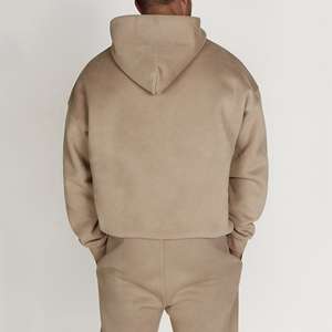 Ensemble de survêtement personnalisé de haute qualité en gros, sweat-shirts et pantalons de survêtement unisexes pour hommes et femmes, impression de logo personnalisée, survêtement respirant - Product Image 2