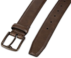 Ceinture en cuir véritable personnalisable de vente chaude avec de l'acier pour la boucle disponible dans divers styles et tailles formels-Vente en gros - Product Image 4