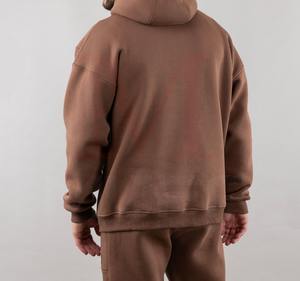 New Style Winter <b>Men's</b> Pullover Hoodie 100% Cotton Panel <b>Work</b> with Custom Design Plain Dyed <b>Hoodies</b> 2024 - Product Image 2