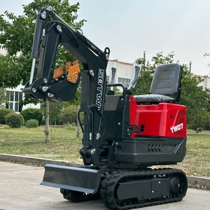 Mini Escavatore Cingolato TW07 con Braccio Oscillante e Tettuccio, Capacità 600kg 700kg, Motore Loncin, 1 Anno, Prezzi Bassi, Escavatore con Benna Piccola - Product Image 3