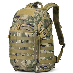 Mochila táctica al aire libre con logotipo personalizado impresión bordado gran capacidad senderismo Camping bolsa de viaje OEM proveedor de fábrica - Product Image 1