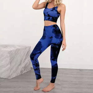 Conjunto de Yoga para Mujer Tallas Grandes (S-3XL), Pantalones Deportivos Transpirables de Alta Elasticidad, Ideales para Entrenamiento de Cross y Running - Product Image 5