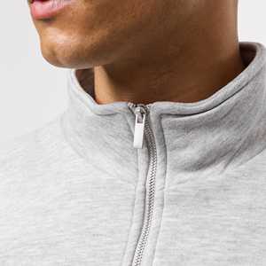 Conjuntos de Pantalones y Sudadera con Media Cremallera al por Mayor, Tela de Felpa Suave, Personalización OEM, Ropa Deportiva para Hombre, Conjuntos con Cuello Redondo, Suministro al por Mayor de Fábrica, EE. UU. - Product Image 4