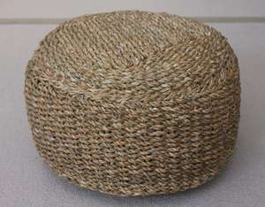 Pour Amazon Offre Spéciale jonc de mer eau jacinthe Pouf de Rangement comptoir tabourets chaise Durable tissé à la main jardin stockage salon - Product Image 2