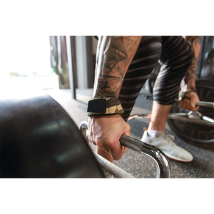 Sangles de musculation en néoprène rembourrées avec logo personnalisé pour la musculation et le fitness - Product Image 5