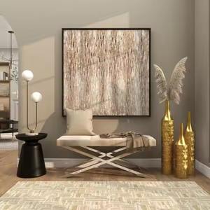 Wedding <b>Christmas</b> <b>Decoration</b> Brass Flower Vase Good Quality Metal Floor Flower Pot Gold Finished Flower Vase Hot <b>Sale</b> - Product Image 4