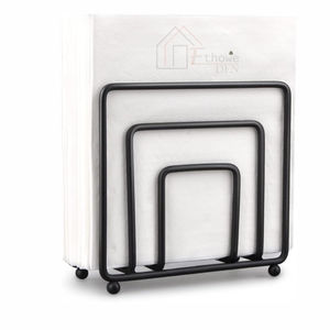 Modern <b>Custom</b> <b>Cup</b> of Tea Shaped Freestanding Napkin Holder Iron Metal Tissue Dispenser for Home Kitchen Restaurant - Product Image 6