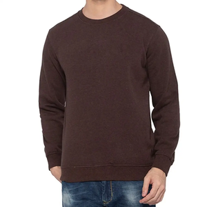 GCWAVE Embroidered Screen Puff Printing <b>Plain</b> <b>Sweatshirts</b> Sublimated Blank Custom Logo Men's Wholesale rate <b>Sweatshirts</b> - Product Image 1