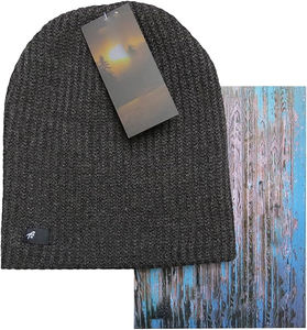 หมวกบีนนี่ปักโลโก้ด้วย3D หมวกสไตล์ยาวอุปกรณ์เสริมสำหรับหน้าหนาวออกแบบได้ตามต้องการสำหรับกลางแจ้งช่วยให้คุณอบอุ่น - Product Image 2