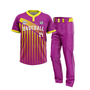 Tenue de football personnalisée pour hommes, uniforme de baseball, technique de découpe automatisée, spandex/coton, séchage rapide, respirant, style ensemble, service OEM - Product Image 1