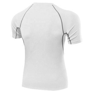 Custom Made Simple Plain Compression <b>Rush</b> Guard Hot Sale Sublimated 2025 <b>Rush</b> Guard Sportswear Compression <b>Shirts</b> - Product Image 3