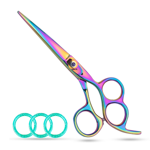 Vente en gros de ciseaux de coupe de cheveux en acier inoxydable de haute qualité de 7 pouces pointe de lame tranchante pour le coiffage et l'utilisation de barbier - Product Image 1