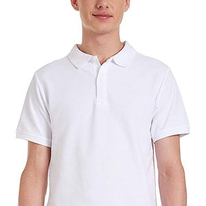 Polo de Golf con Botón Personalizado, Camisa Informal de Alta Calidad, Diseño Inteligente, Logotipo Bordado, Longitud Corta, XL, 4XL, Tallas Sólidas - Product Image 3