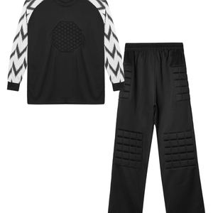 Camiseta de fútbol Stronghold, Conjunto de camiseta y pantalones de portero, kit de uniforme de portero de manga larga para niños adultos - Product Image 6