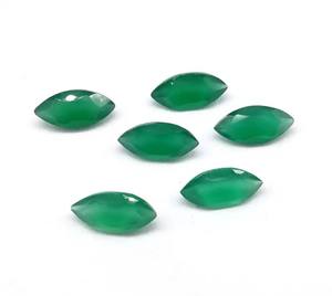 4mm 6mm Natural verde ónix Marquesa corte piedras preciosas sueltas mayorista piedra semipreciosa para joyería ajuste anillo colgante collar - Product Image 1