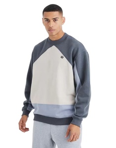Élégant 100% coton col rond à manches longues sweat-shirt hommes qualité supérieure personnalisé Unique impression Logo fabriqué Huzaifa - Product Image 1