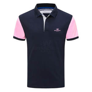 เสื้อโปโลกีฬาระบายอากาศแห้งเร็วผ้าเจอร์ซีย์เล่นกีฬามืออาชีพโลโก้ได้ตามต้องการ - Product Image 1