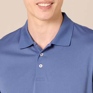 Camisetas de Golf de Manga Corta para Hombre, de Secado Rápido, Transpirables, Elásticas, de Poliéster/Algodón, para Trabajo - Product Image 4