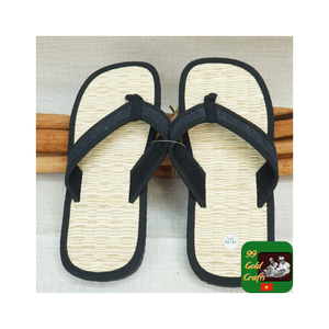 Zapatillas de interior hechas a mano de fibra de coco y algas marinas adecuadas para el uso diario de hombres y mujeres diseño cómodo - Product Image 1