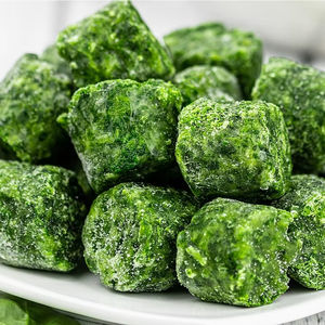 Espinacas congeladas a granel de calidad premium, suministradas directamente de fábrica, ofreciendo calidad de exportación, frescas, nutritivas y prácticas. - Product Image 1