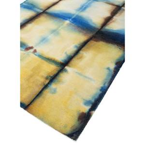 พรมขนสัตว์ทอมือลายไอวอรี่ทรงสี่เหลี่ยมผืนผ้าขนาดใหญ่ ลายแบบนามธรรม สำหรับห้องโถงบ้าน ขนาด 4 เมตร หนา 10 มม. เทคนิคการทอแบบแจ็คการ์ด วัสดุวิสโคสและโพลีโพรพิลีน - Product Image 2