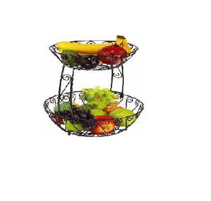 Cuenco de hierro para frutas, cesta de frutas de acero inoxidable, accesorios de mesa, el más vendido - Product Image 2