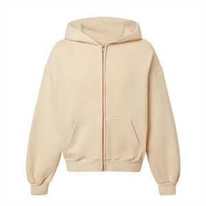 Sweats à capuche zippés pour hommes en vrac Prix d'usine Vêtements décontractés Sweats à capuche pour hommes Marque privée Impression personnalisée Fournisseur OEM - Product Image 1