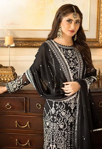 Salwar Kameez pour femmes, nouvelle collection 2025, style indien pakistanais, vêtements de mariage, léger, confortable, en georgette et en mousseline - Product Image 2