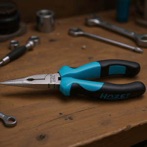 Pince à bec effilé Hazet, design droit, finition polie et sablée - Product Image 3