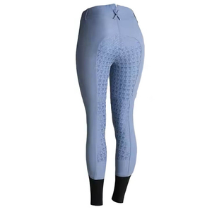 Women Equestrian Breeches High Waist <b>Full</b> Seat Riding Tights Anti <b>Slip</b> Horse Riding Leggings Skinny Fit Customized Packaging - Product Image 5