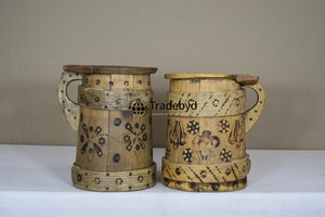 แก้วมักทำจากไม้โทนสีดินสำหรับเป็นของขวัญเพื่อสุขภาพและไลฟ์สไตล์โดย tradebyd - Product Image 5