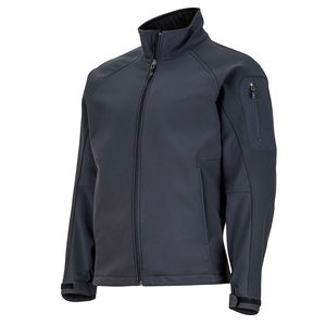 Veste Softshell Homme Hiver Personnalisée avec Logo Imprimé Coupe-Vent Prix Bas Fermeture Éclair Veste Softshell Polyester Personnalisée avec OEM - Product Image 4