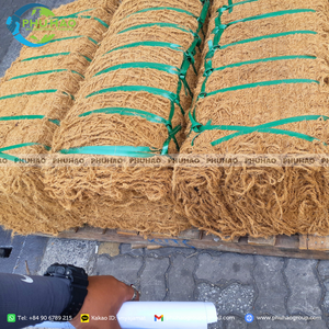 Biodegradable COCONUT COIR NET/COIR MESH for Soil <b>Conservation</b> Coconut Mesh Fishing Net Green Landscape Settings - Product Image 6